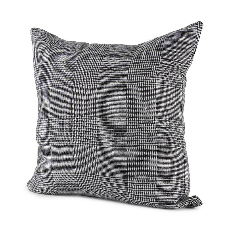 White And Black Pattern Throw Pillow Cover - Home Decor