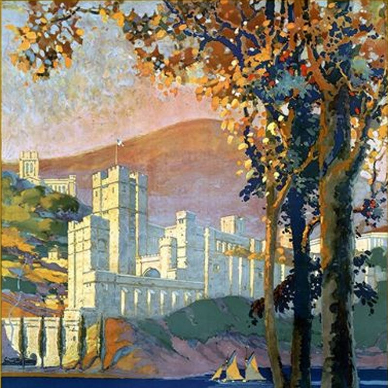 West Point New York Vintage Travel Unframed Print Wall Art - Home Decor
