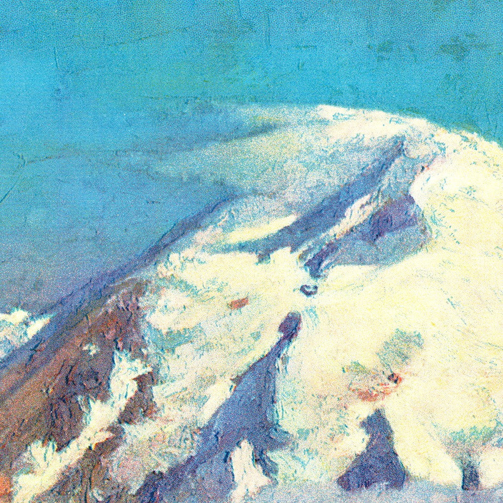 11" X 14" Mt. St. Helens C1920S Vintage Travel Poster Wall Art - Home Decor