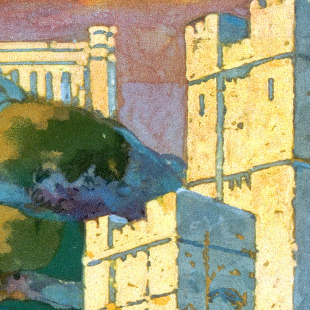 West Point New York Vintage Travel Unframed Print Wall Art - Home Decor
