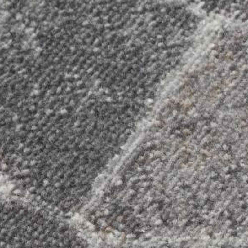 2’ x 8’ Beige Cobblestone Pattern Runner Rug