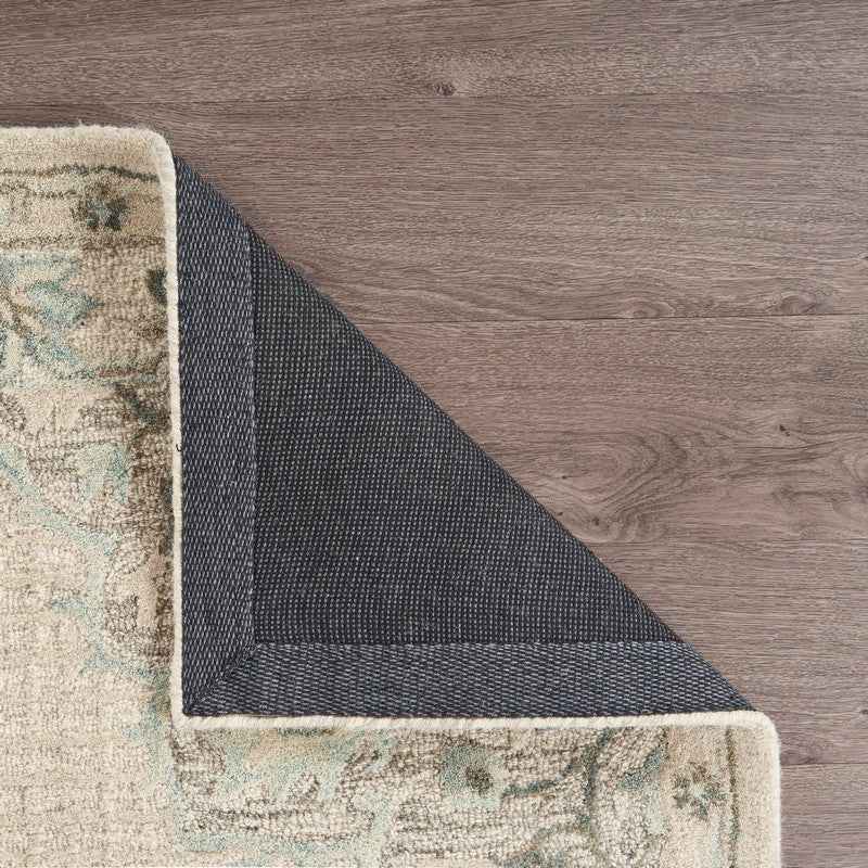 9' X 12' Ivory Wool Dhurrie Handmade Area Rug