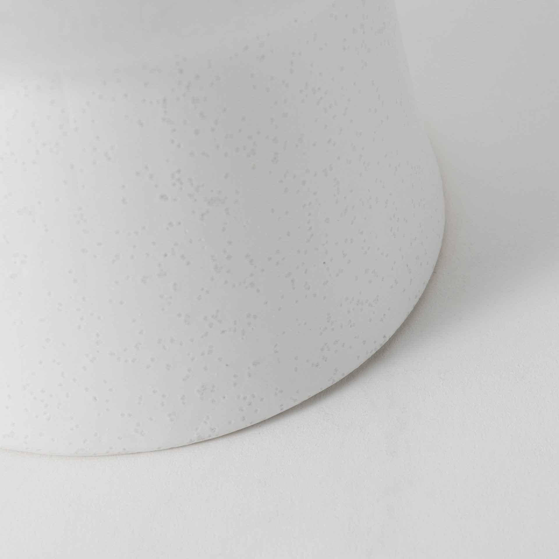 11" White Contempo Deco Ceramic Vase