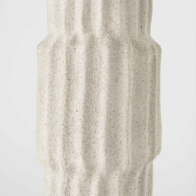 23" Jumbo Organic Textured Sand Vase
