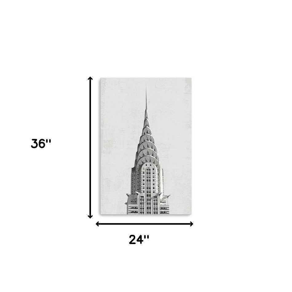 36" x 24" Vintage NYC Canvas Wall Art
