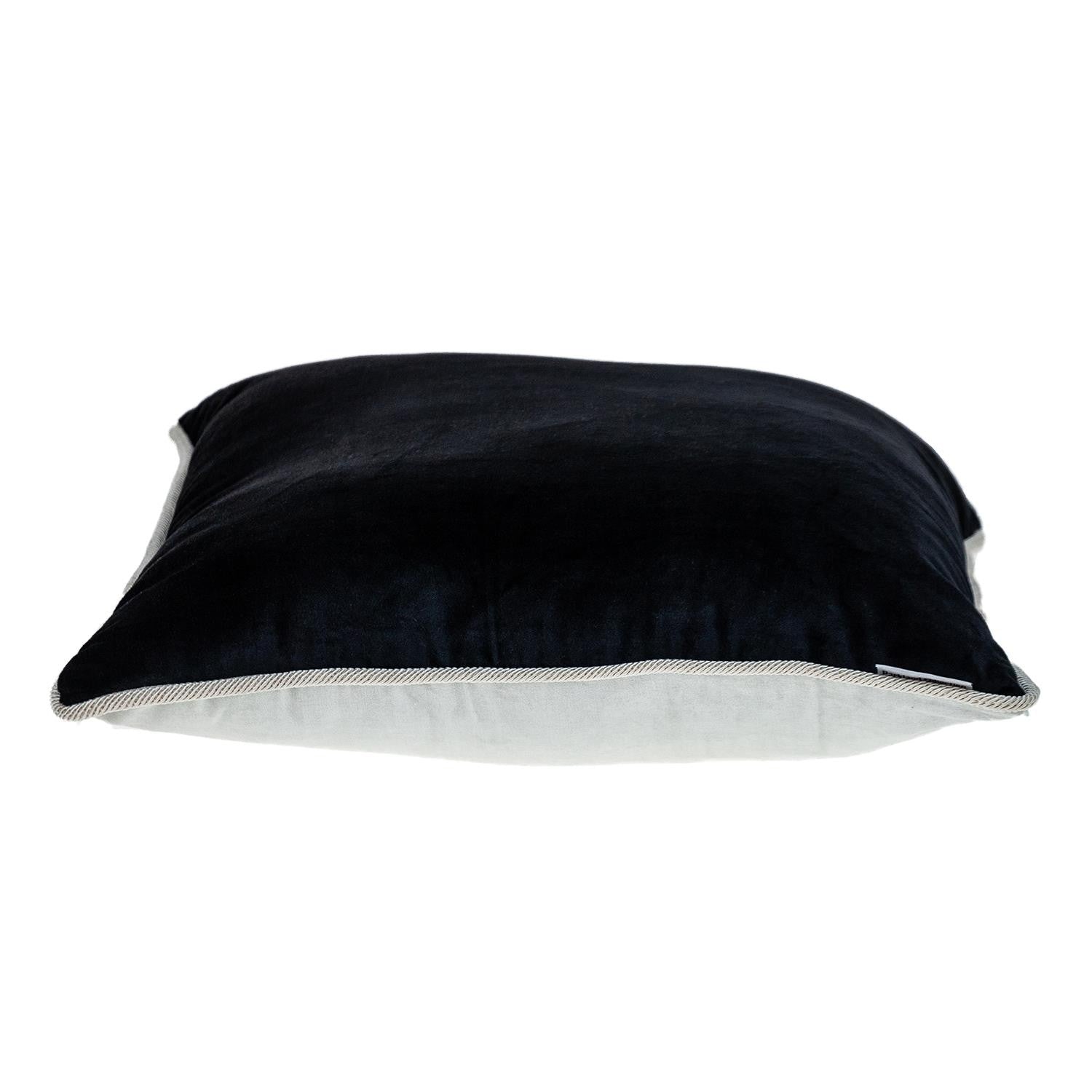 20" Black and White Throw Pillow - Home & Garden