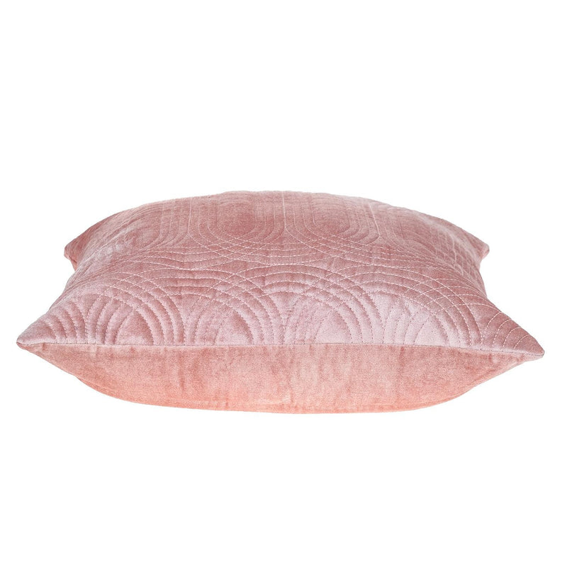 20" Pink Cotton Blend Throw Pillow - Home Decor