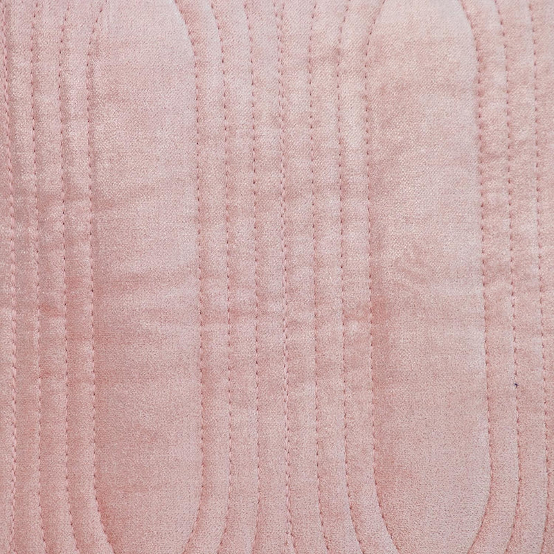20" Pink Cotton Blend Throw Pillow - Home Decor