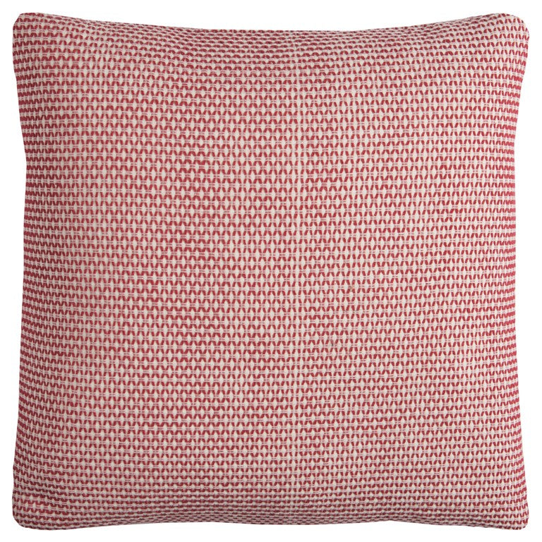 Red Ivory Scaled Diamond Pattern Throw Pillow - Home Decor