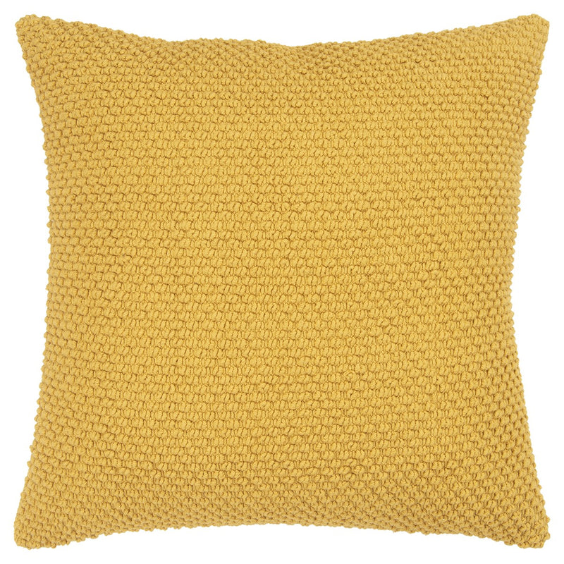 20" Gold Cotton Throw Pillow - Home Decor