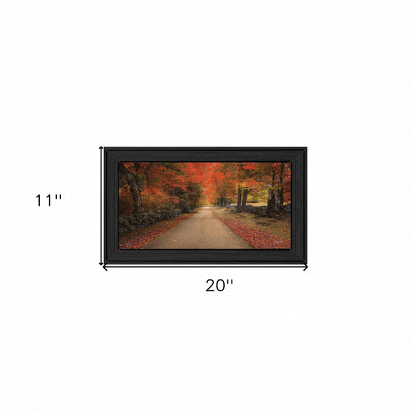 October Lane Black Framed Print Wall Art