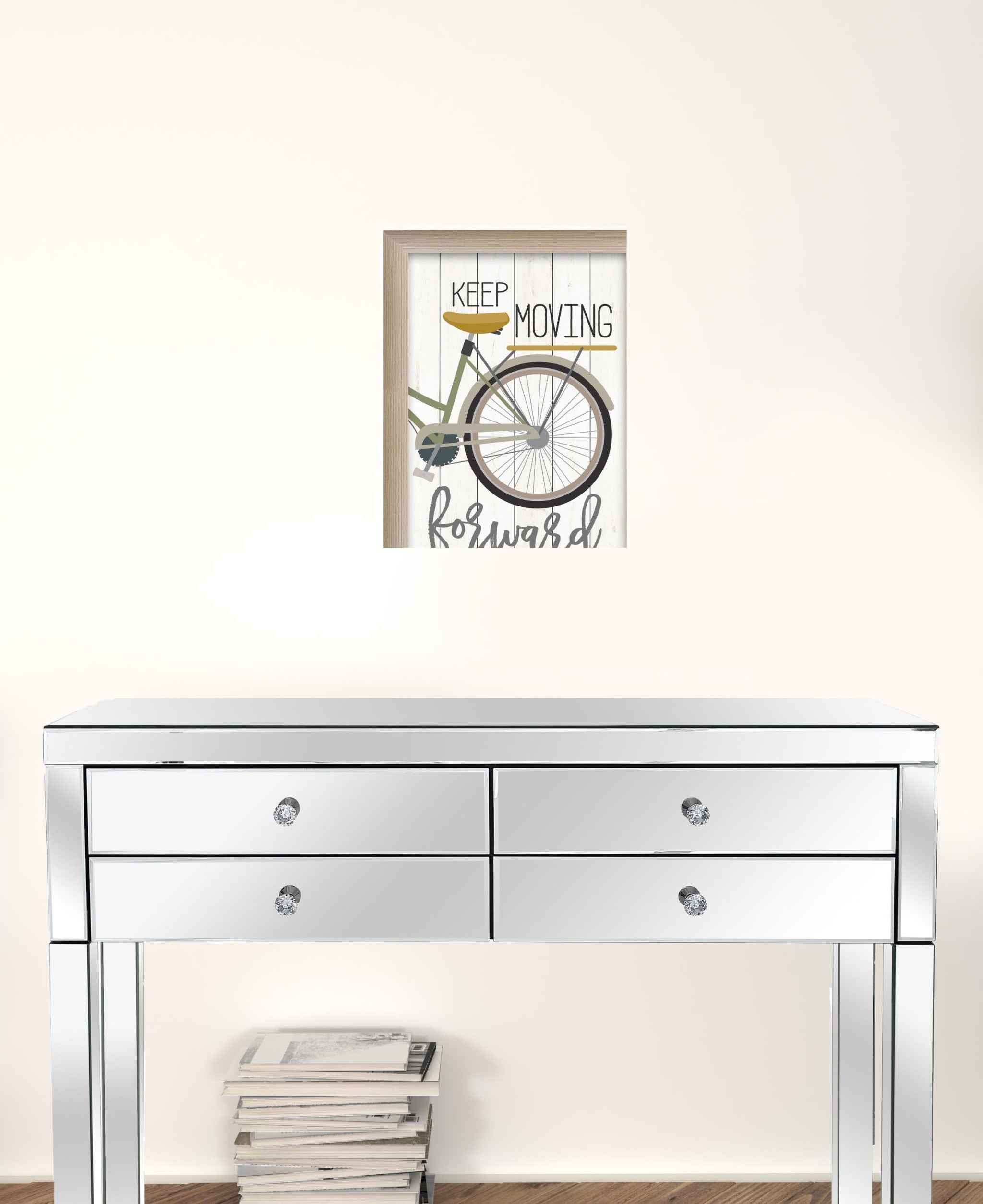 Set Of Two Pedal It Out 1 Brown Framed Print Wall Art