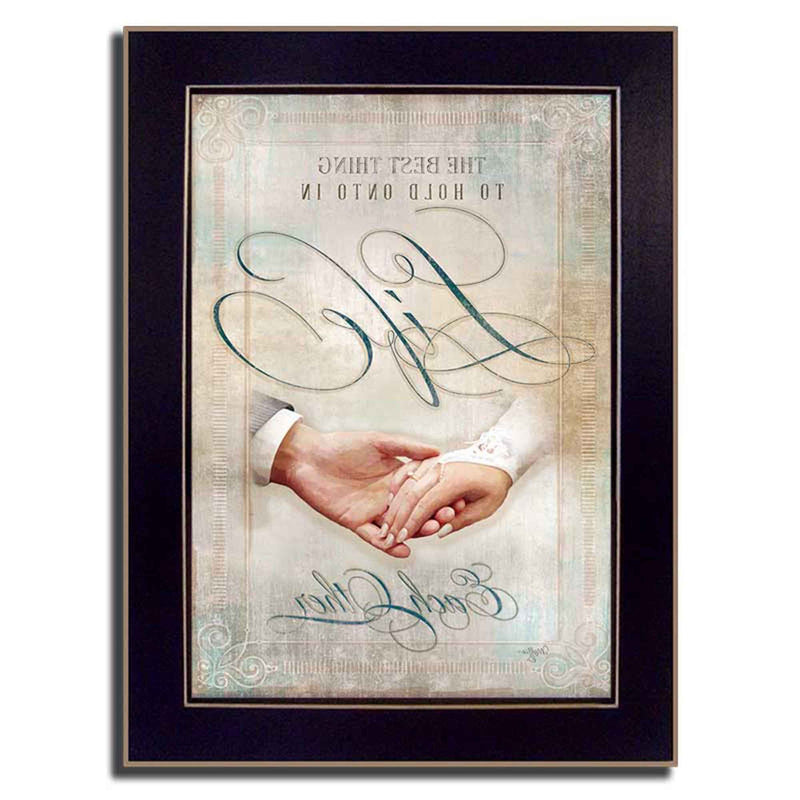 Each Other 4 Black Framed Print Wall Art