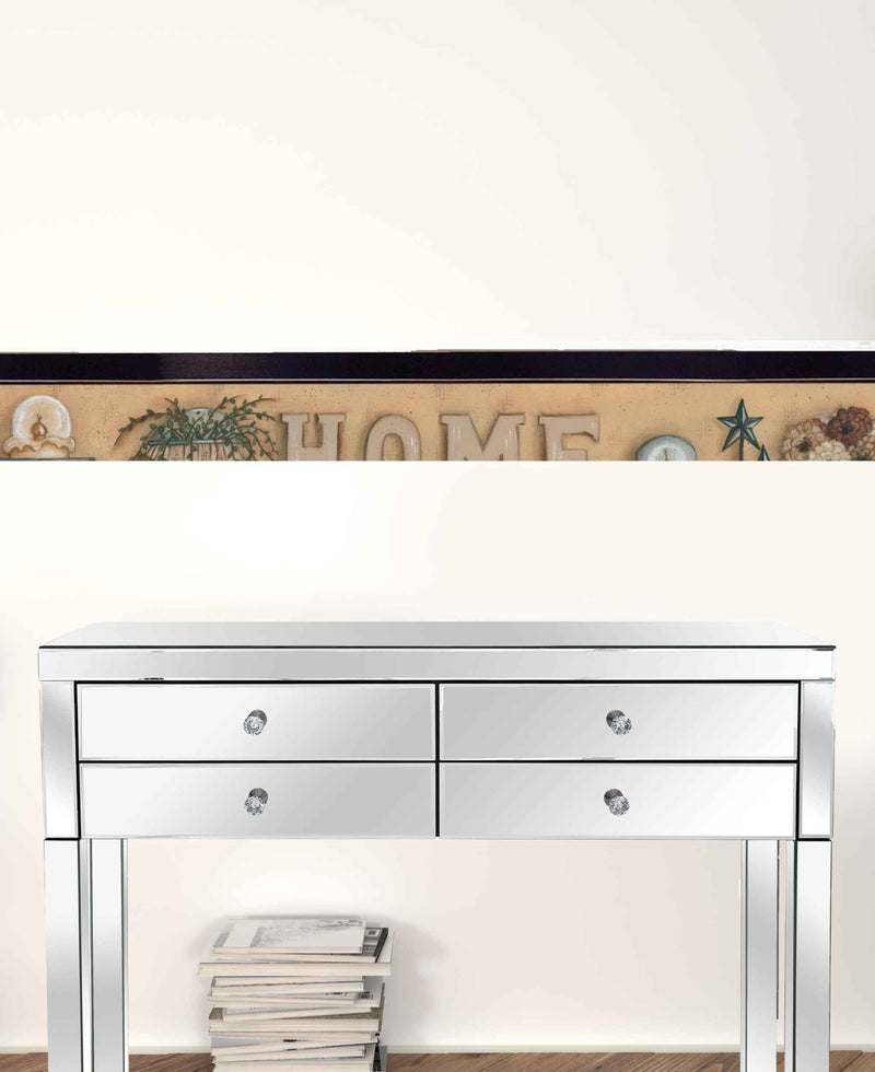 Set Of Three Where Family And Friends Gather 1 Black Framed Print Wall Art