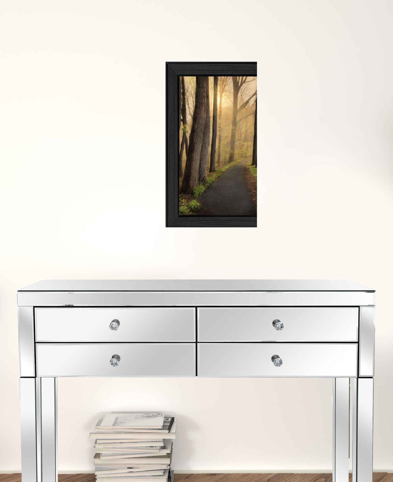 After The Rain Black Framed Print Wall Art