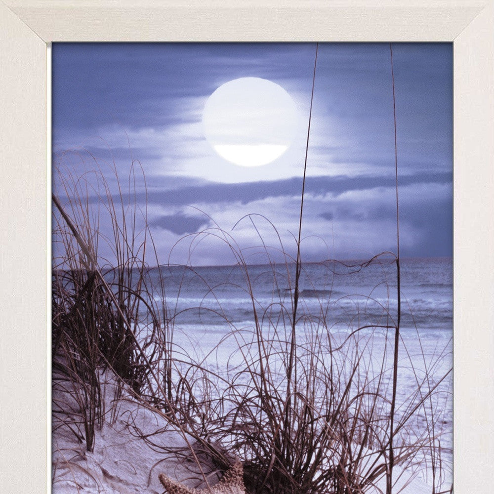 The Seashore White Framed Print Wall Art - Home Decor