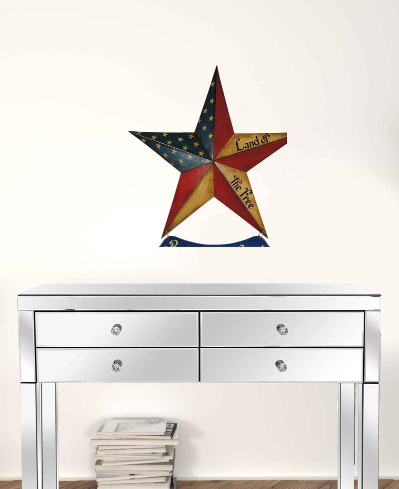 Land Of The Free Unframed Print Wall Art