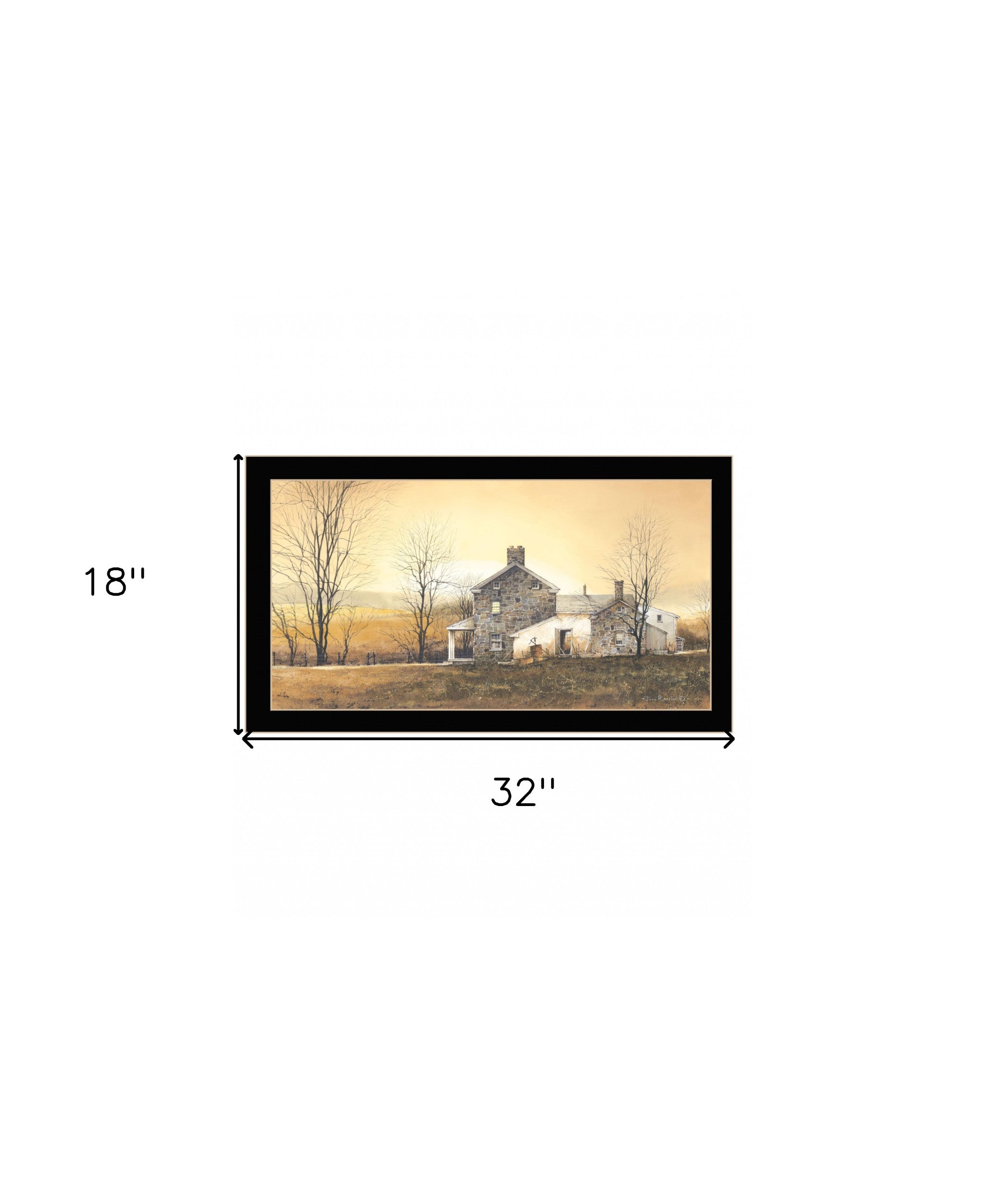 Rising Early 2 Black Framed Print Wall Art - Home Decor