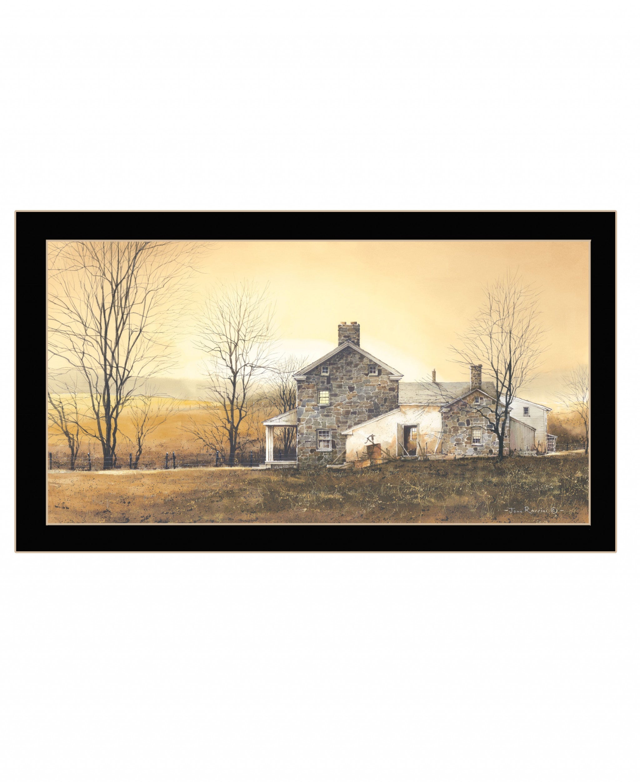 Rising Early 2 Black Framed Print Wall Art - Home Decor