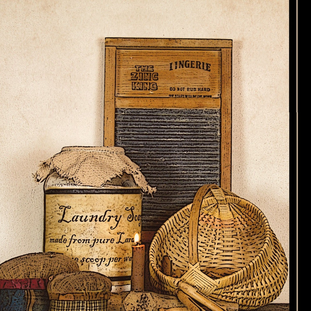 Laundry Soap 2 Black Framed Print Bathroom Wall Art - Home Decor