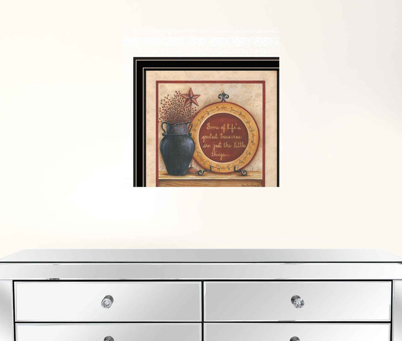 Greatest Treasures 2 Black Framed Print Wall Art