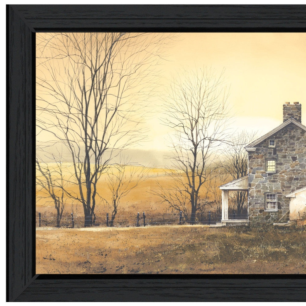 Rising Early 1 Black Framed Print Wall Art - Home Decor