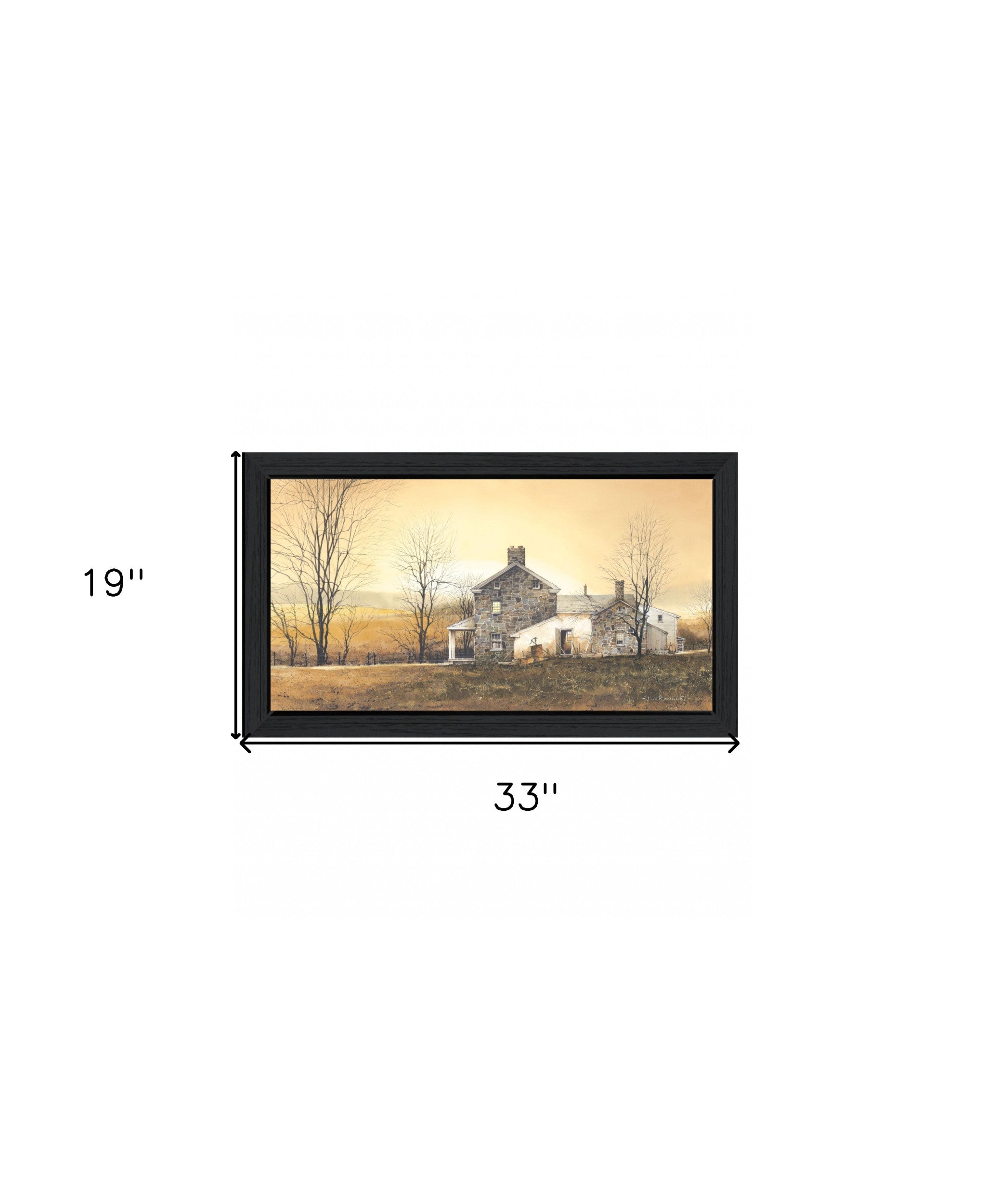 Rising Early 1 Black Framed Print Wall Art - Home Decor