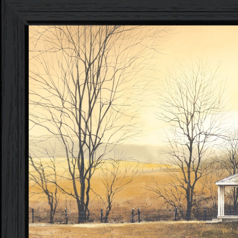 Rising Early 1 Black Framed Print Wall Art - Home Decor