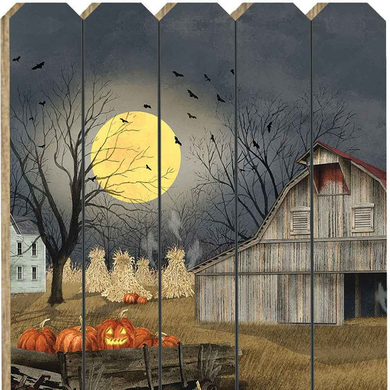Spooky Harvest Moon 1 Unframed Print Wall Art