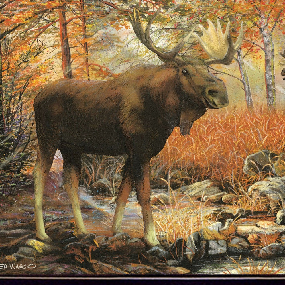 Call of the Wild 1 Black Framed Print Wall Art - Home Decor