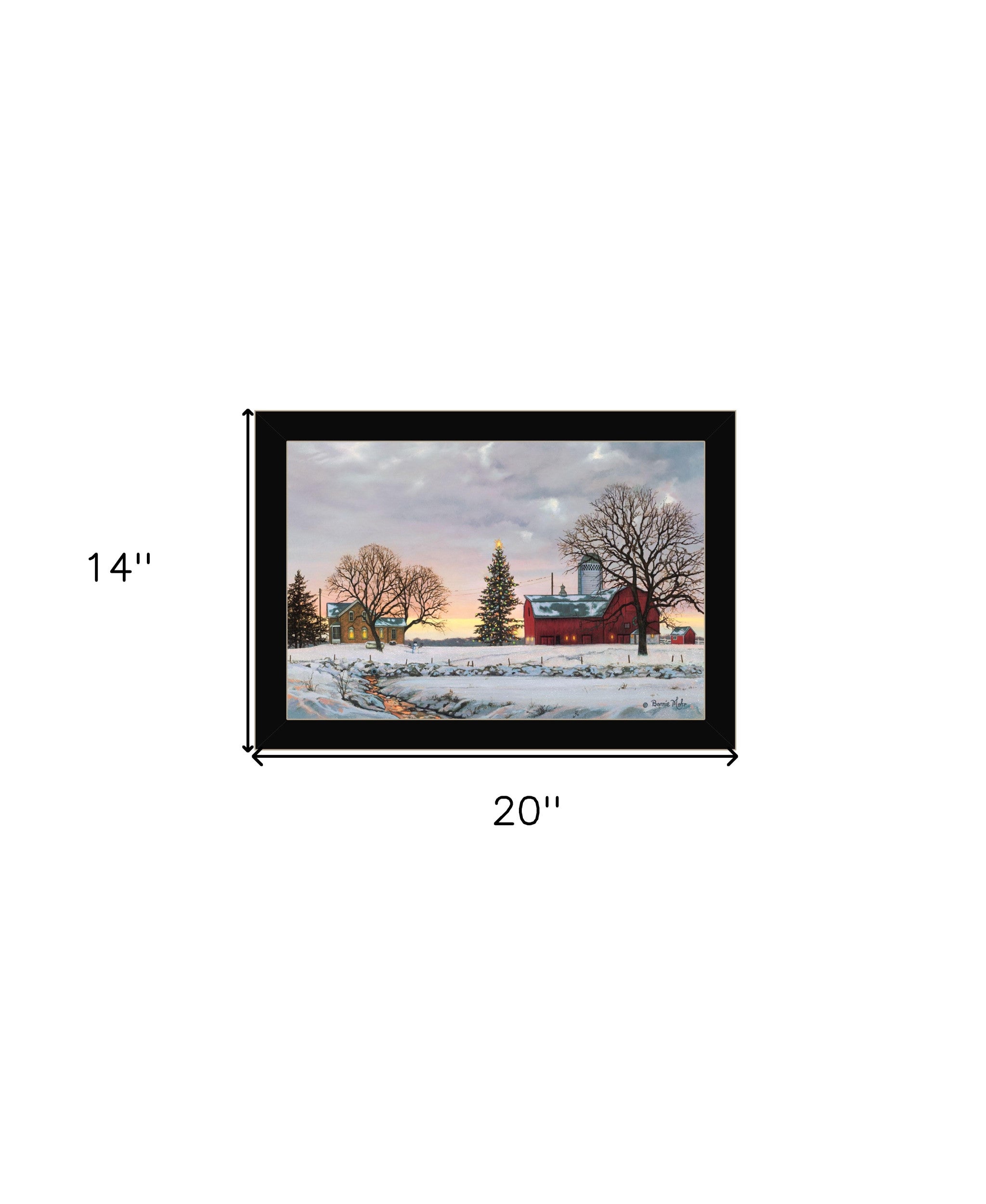 Morning Calls Black Framed Print Wall Art - Home Decor