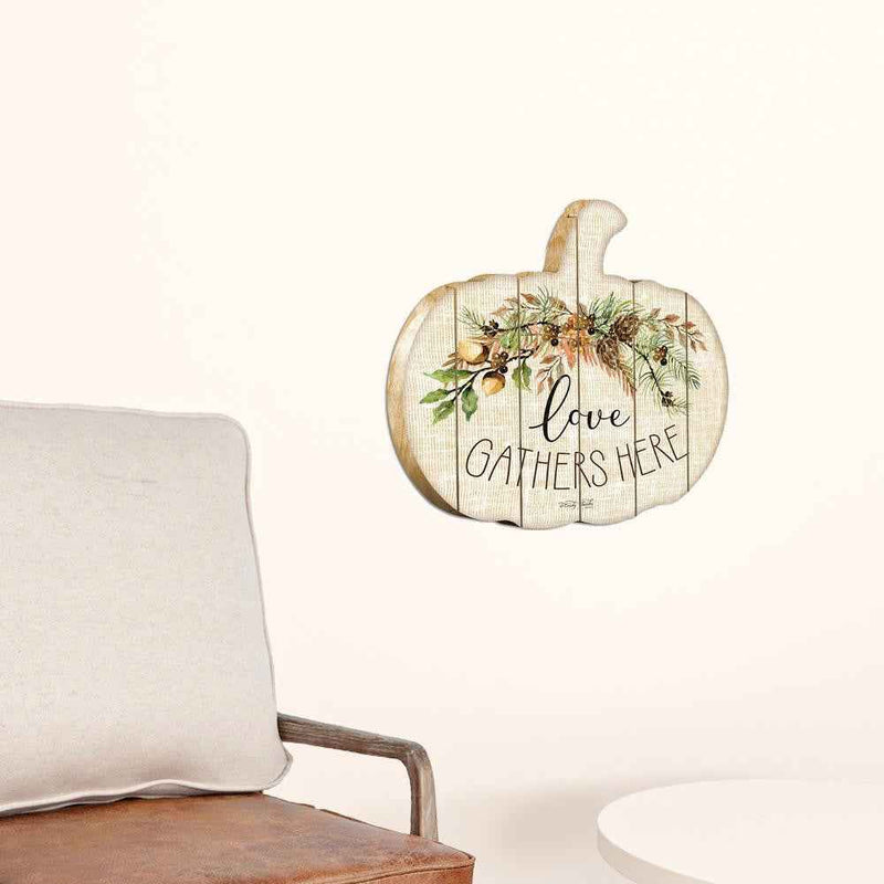 Love Gathers Here Unframed Print Wall Art