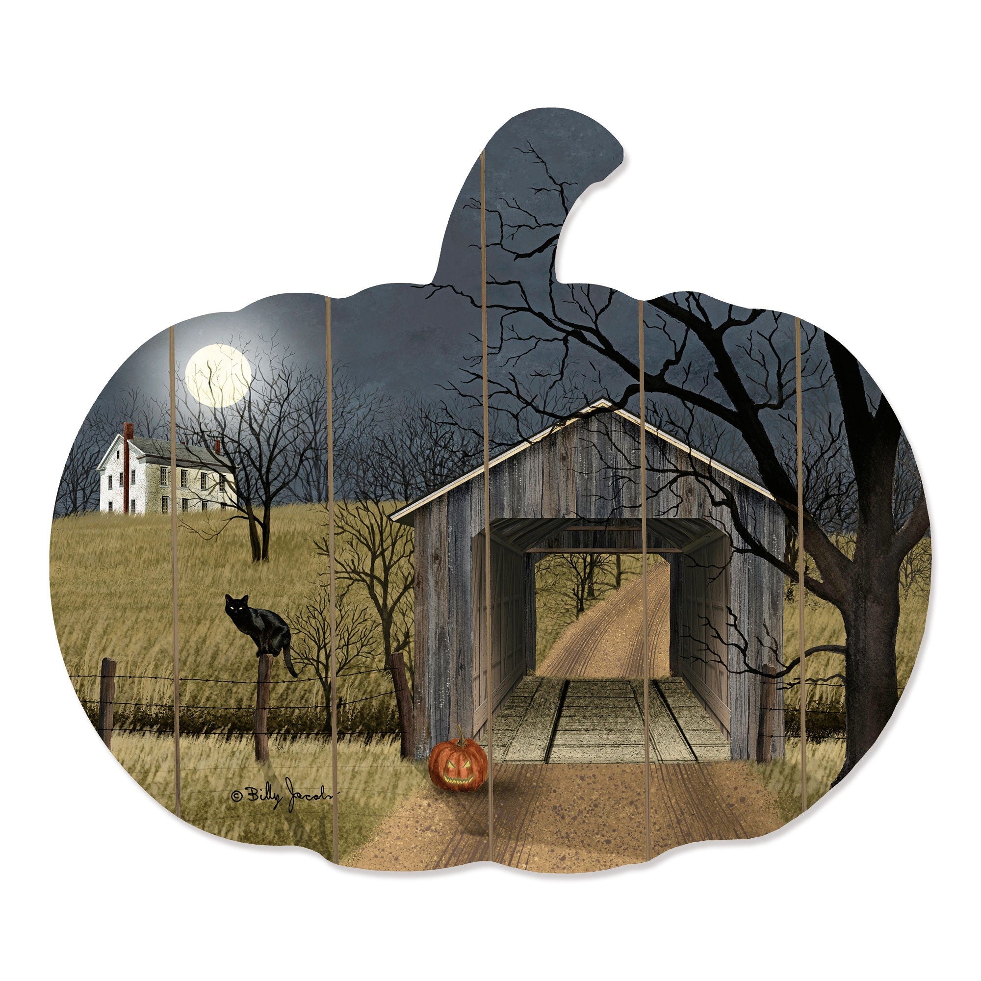 Sleepy Hollow Bridge 2 Unframed Print Wall Art - Home Decor