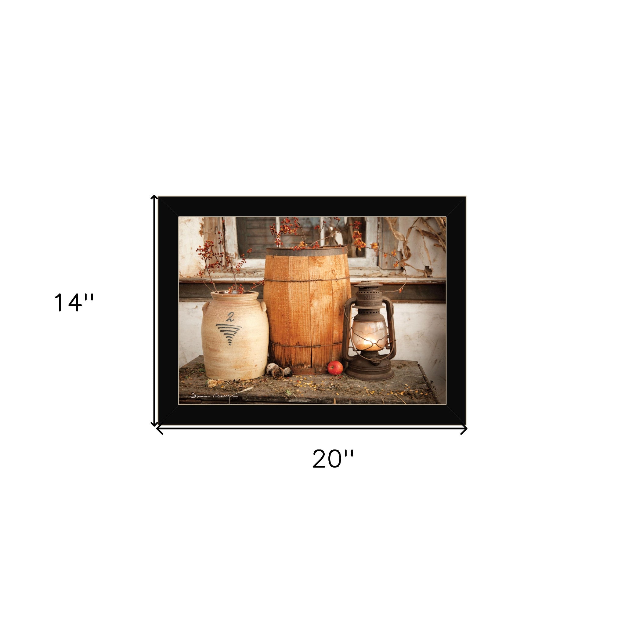 The Nail Keg 1 Black Framed Print Wall Art - Home Decor