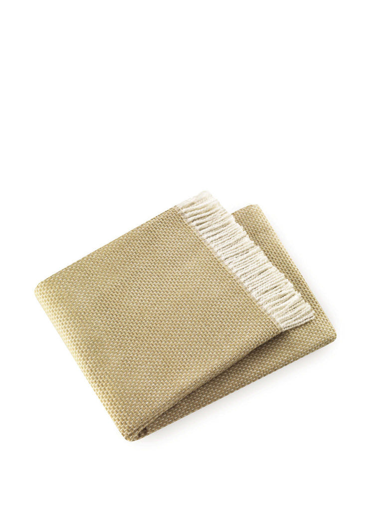 Soft Yellow Stone Links Pattern Throw Blanket - Home Decor