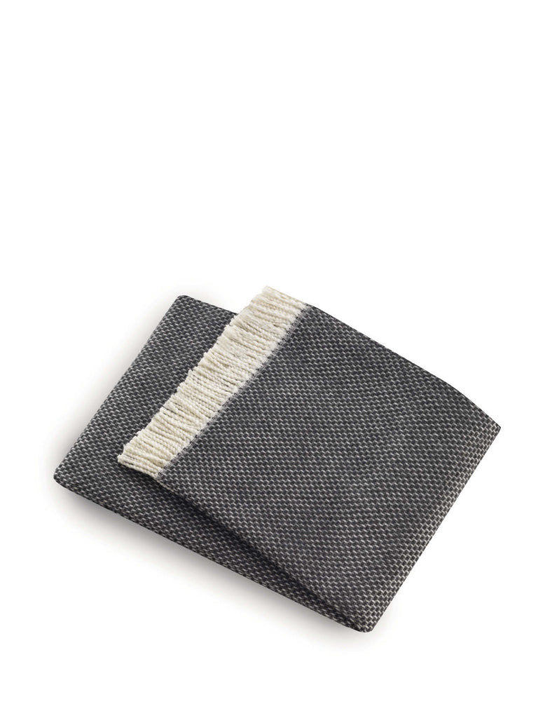Soft Dark Gray Links Pattern Throw Blanket - Home Decor