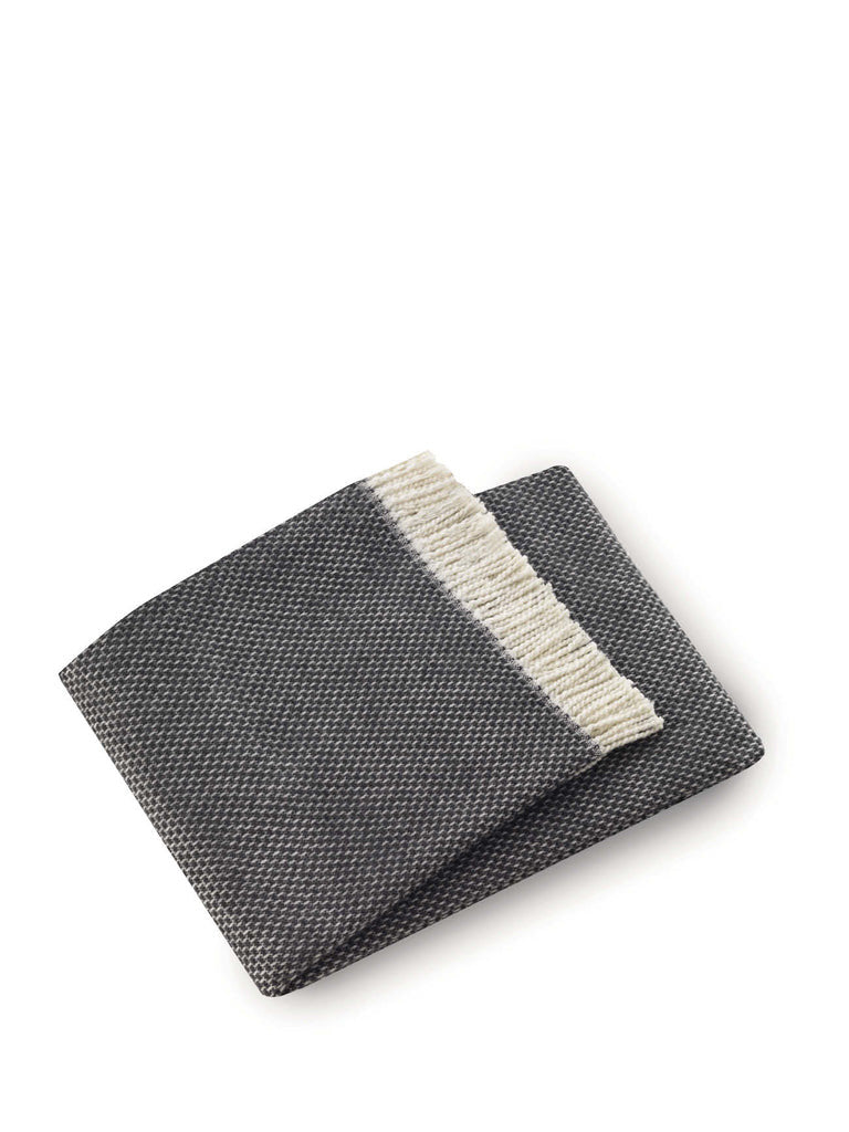 Soft Dark Gray Links Pattern Throw Blanket - Home Decor