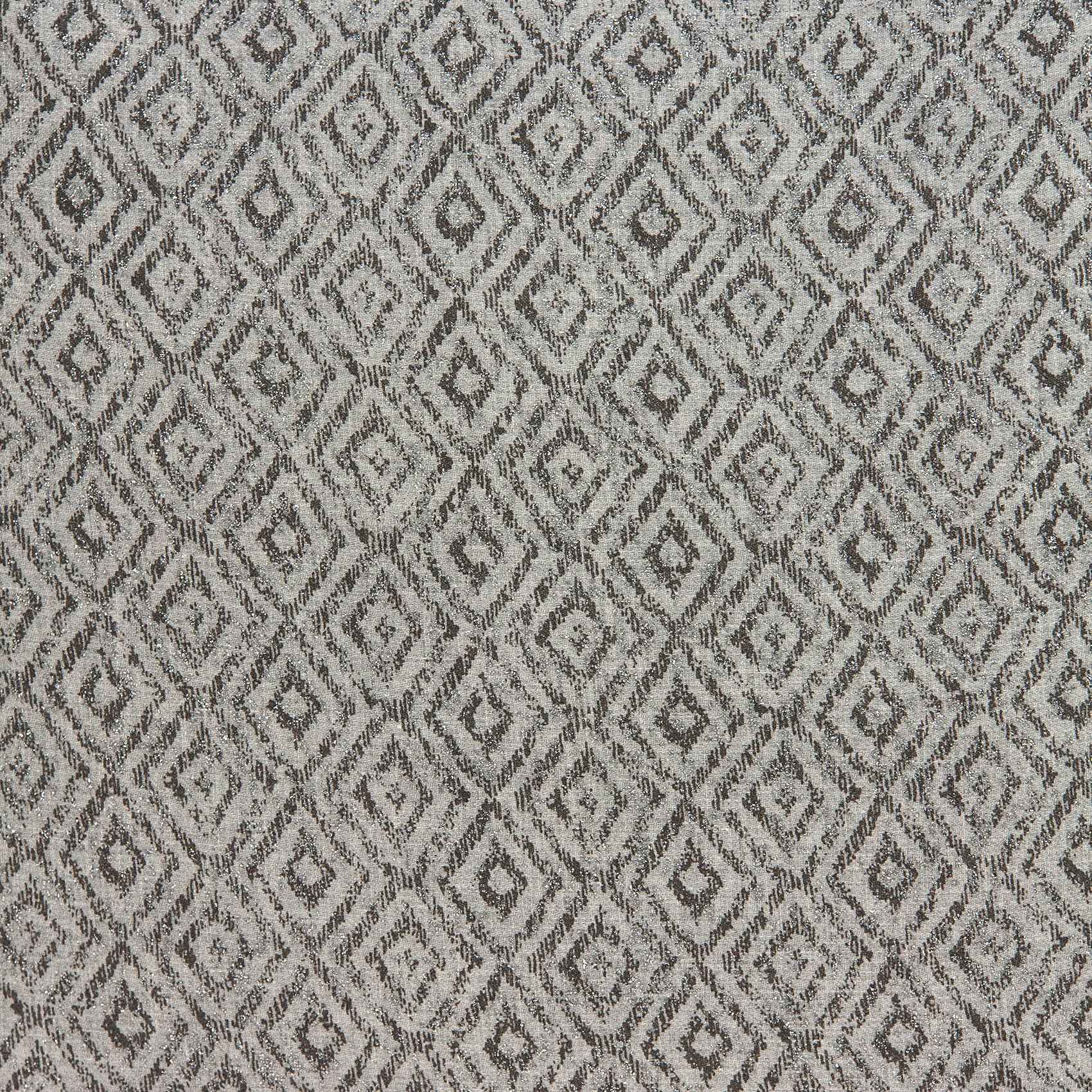 20 X 20 Gray Zippered Cotton Blend Throw Pillow