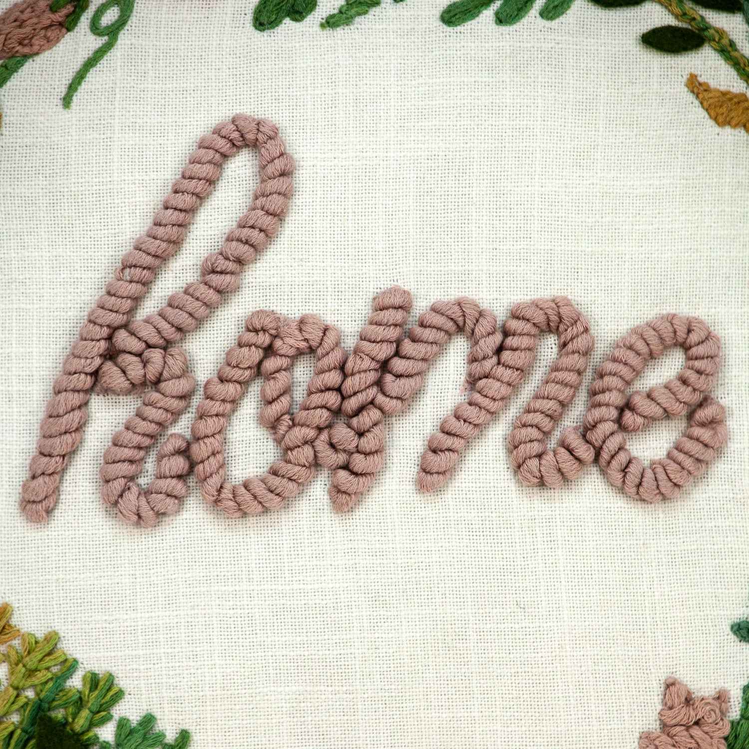 18 X 18 Beige Zippered 100% Cotton Throw Pillow