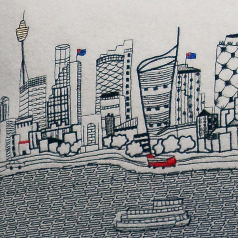 14" X 46" Cream Wool Zippered Pillow