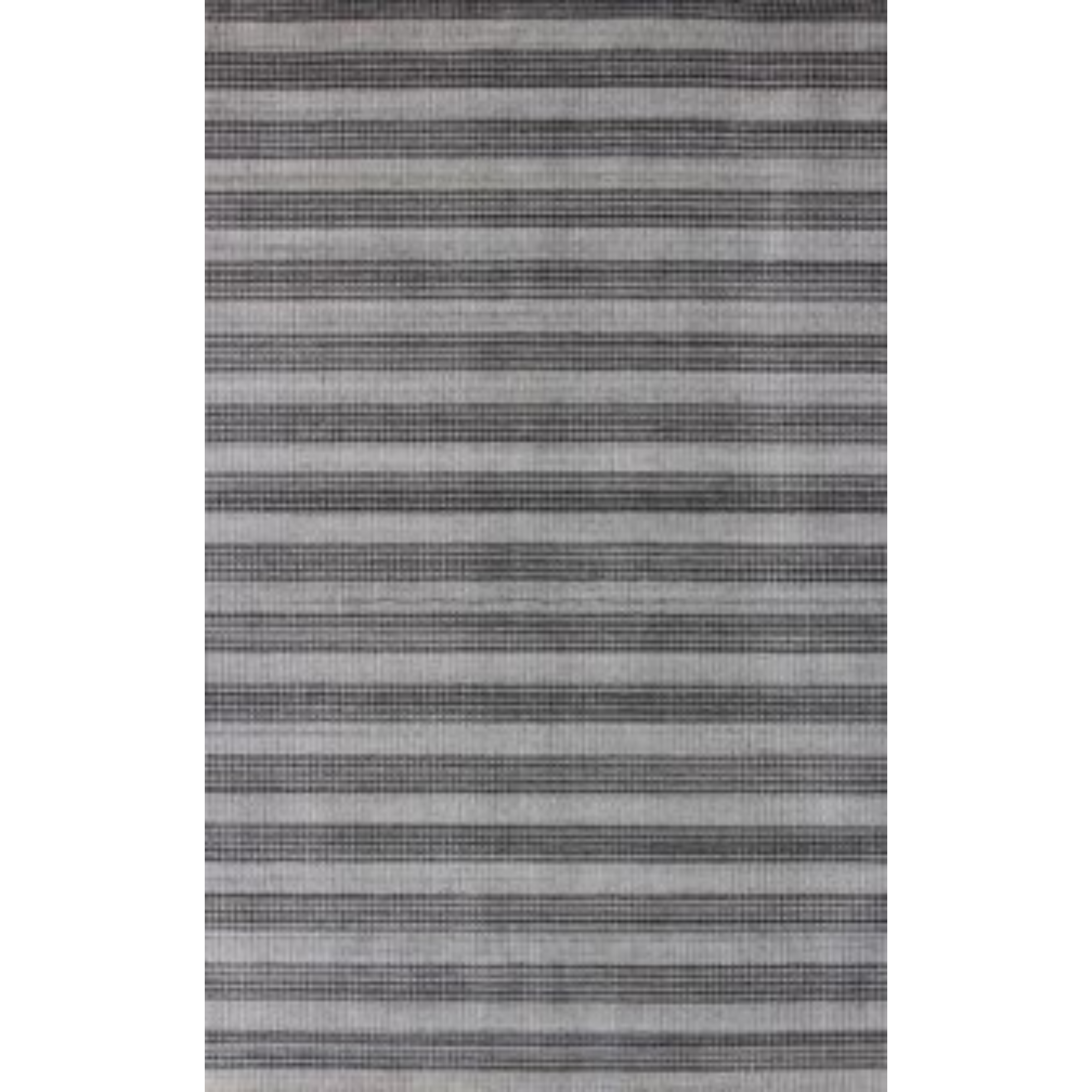 8' X 10' Black And Dark Grey Hand Loomed Area Rug