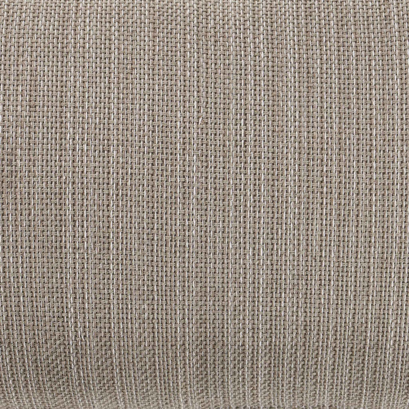 14" X 36" Tan Linen Zippered Pillow