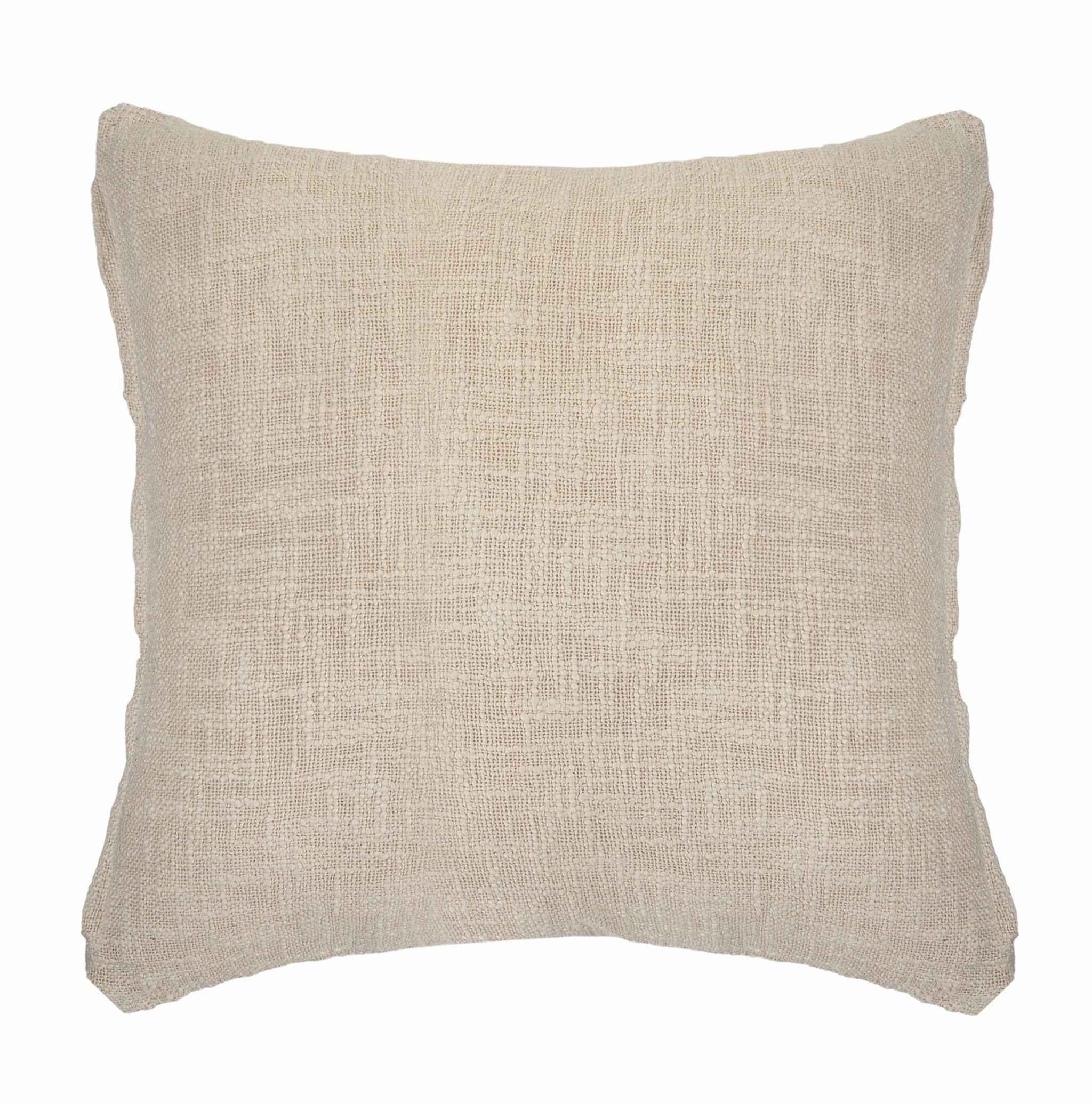 20" X 20" Birch 100% Cotton Geometric Zippered Pillow