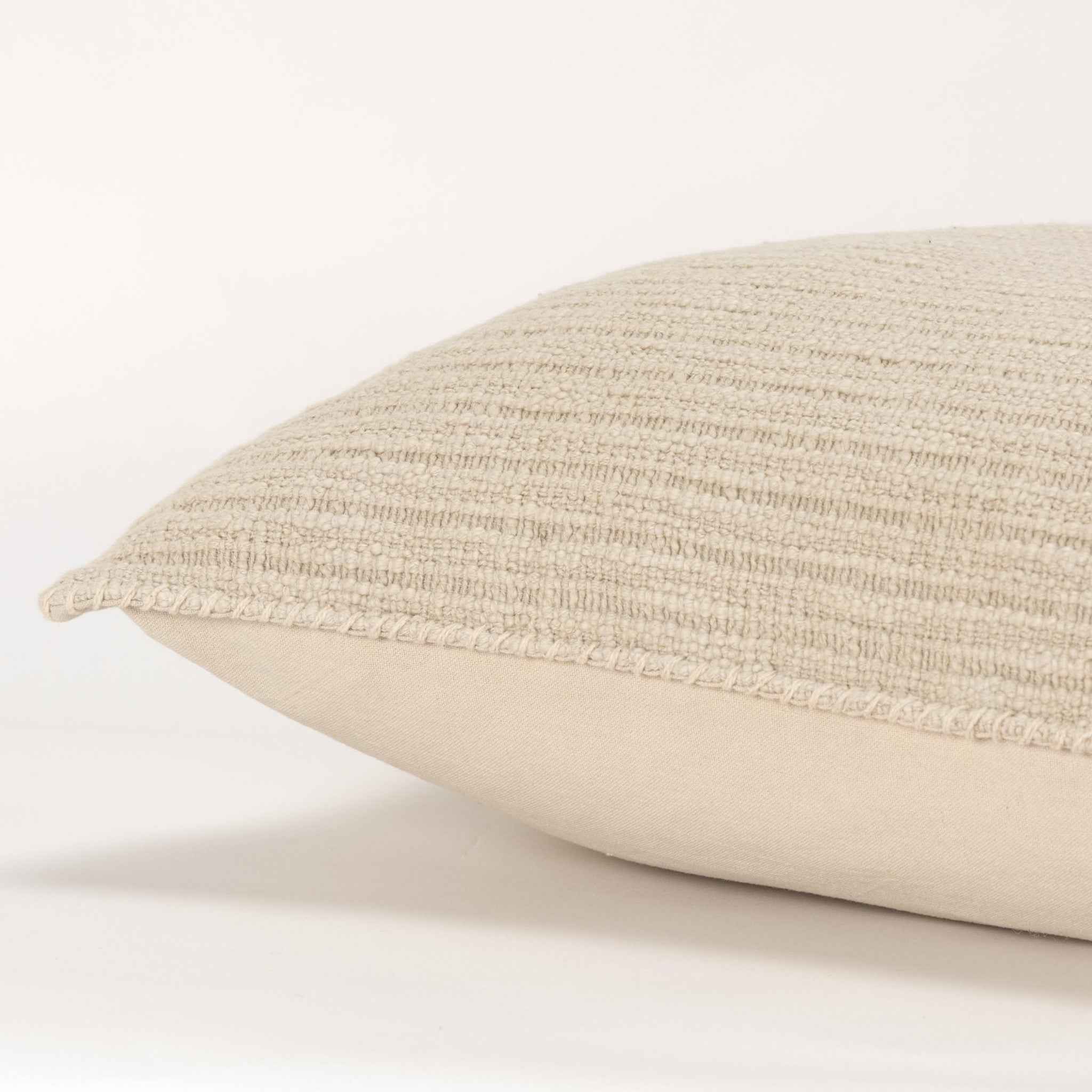 22" Natural Cotton Pillow