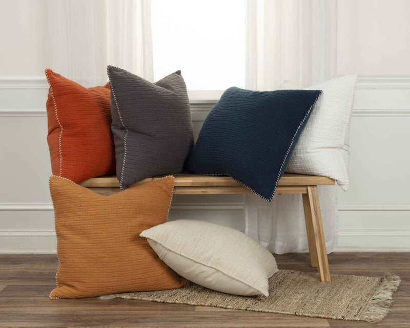 22" Natural Cotton Pillow