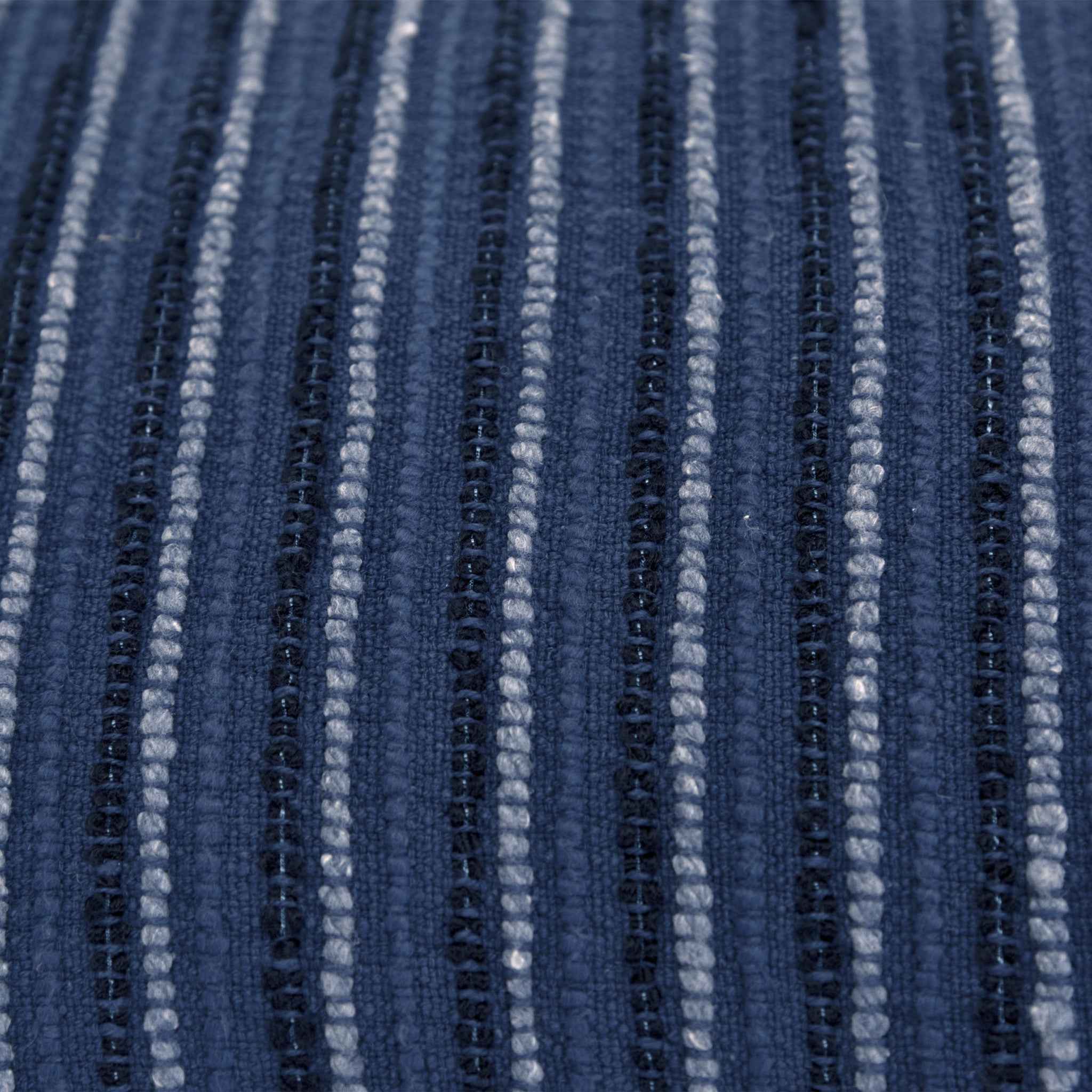 14" X 14" Blue Cotton Blend Pillow