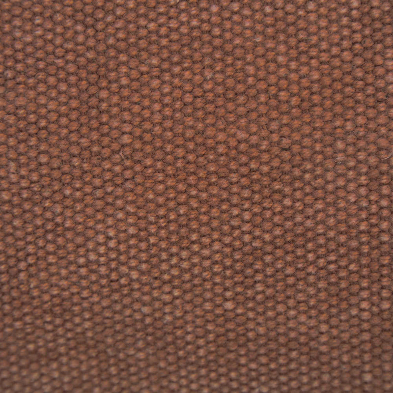 14" X 36" Adobe Orange 100% Cotton Zippered Pillow