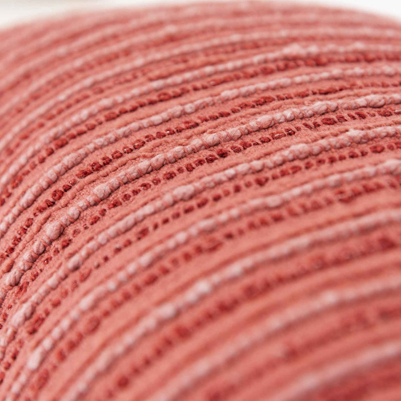 14" X 14" Terra Cotta Cotton Blend Pillow