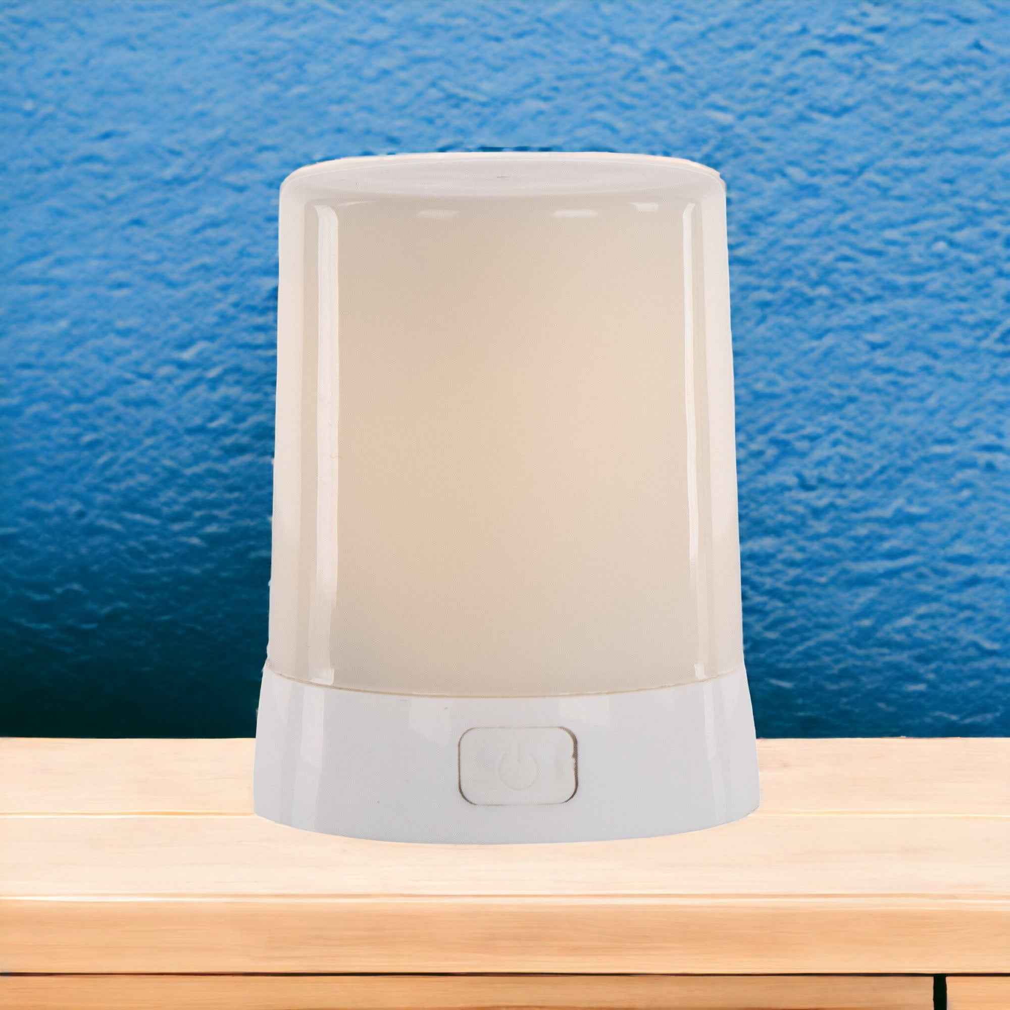 3" White Flameless Designer Candle