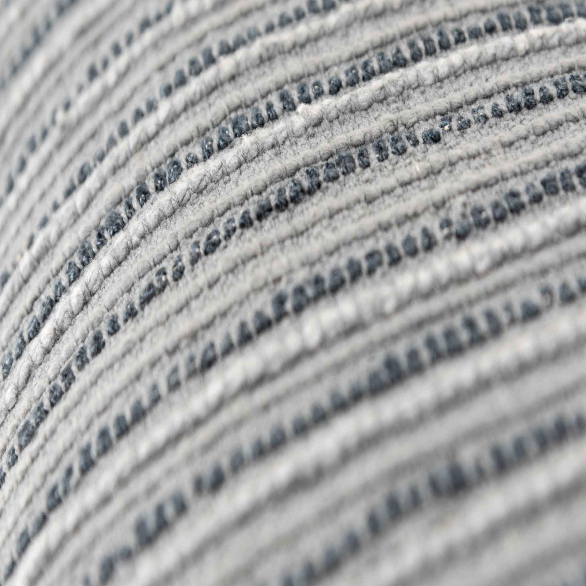 14" X 14" Gray Cotton Blend Pillow